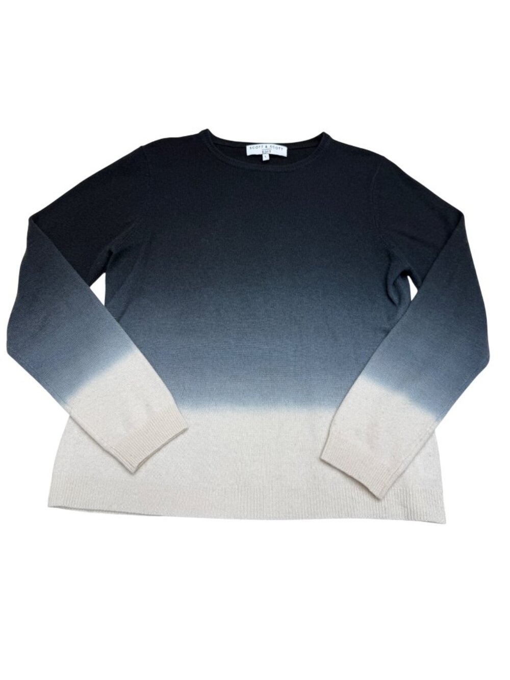 Scott & Scott London EDIT Women's Merino Wool /Cashmere Blend Sweater, Size L